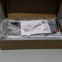 Clothing Rack, 55.51 Inch Heavy Duty Clothes Rack Rolling Garment Rack with Wheels and Bottom Shelf, 130LB Capacity Clothes Racks for Hanging Clothes, Coats, Shirts, Sweaters, Skirts, Black (Single)