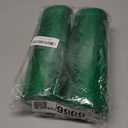 Emerald Green Decor Mesh Ribbon for Easter Wreath Metallic Foil Mesh Ribbon for Home Decor Craft Spring Holiday Party 10 Inch 10 Yards (2 Rolls)