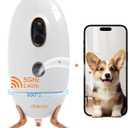 Dog Camera with Treat Dispenser, 2K 330° View Pet Monitor with Phone App, Night Vision, 2.4 &5G WiFi, Interactive 2-Way Audio Speaker, Motion Detection, Smart Home Indoor Cam, No Subscription Fee
