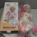 Lifelike Reborn Baby Dolls - 20Inch Soft Vinyl Realistic Newborn Baby Dolls Poseable Real Life Baby Girls Dolls with Doll Accessories and Gift Box for 3+ Year Old Girls Kids