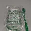 AmazerBath Shower Curtain Hooks Brushed Nickel Shower Curtain Rings, Simple Double Hook Shower Curtain Hooks Rust Proof, Smooth Glide Metal Shower Hooks for Shower Curtain, 12Pcs Shower Rod Hooks