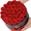 ChosiaRose Flowers Forever Preserved Roses - 27 Preserved Flowers for Delivery Women Birthday Gifts for Mom Grandma Forever Flower in a Box Rose Gift for Her Wife Anniversary Valentines Gift for Women