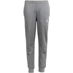 Nike Jumpman Boy's Tapered Logo Fleece Joggers (Large, Grey)