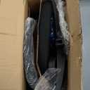 BestOffice | Ergonomic Office Chair | Mid-Back Swivel Desk Chair | Breathable Backrest & Lumbar Support | Adjustable Height | Sponge Seat | Rolling Wheels | Black | for Adults & Women