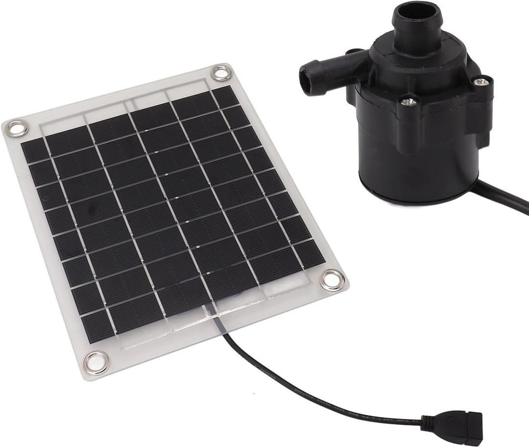 Topyond Solar Water Pond Pump Kit,20W Submersible for Fountain Pond Bird Bath Irrigation Adjustable Water Volume with Switch,Solar Pump for Pond, default, Defult