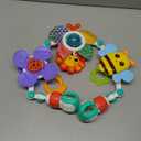 Adjustable Arch Bassinet Toys for Infant & Toddlers, Stroller Arch, Baby Crib Toys with Fascinating Hanging for Stimulating Babys Senses and Developing Motor Skills (Set5)