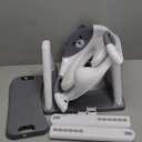 Potty Training Seat, Toddler Toilet Seat for Kids Boys Girls, 2 in 1 Potty Training Toilet with Step Stool, 6 Adjustable Height, Splash Guard, Stable Triangular Anti-Slip Design (Grey)