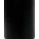 30 oz Tumbler with Top Handle, Double Wall Vacuum Insulated Tumbler with Flip Straw, Travel Coffee Mug 30oz Powder Coated Cup for Laser Engraving (Black,1 pack)