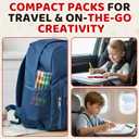 20 Sets of 4 Packs (80 count) Standard Size Crayons - Mini Crayon Packs Non-Toxic for Kids Party Favors, School Supplies for Teachers & Travel Crayons