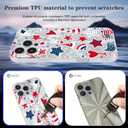 Beautiful Stars for iPhone 16 Pro Max Case, Aurora Refraction Shockproof Cover, Nano-Gradient Light Effect, 0.02 inch Slim TPU, Gliter/Bling/Anti-Yellowing Apple Phone Case for Women Girl Girly