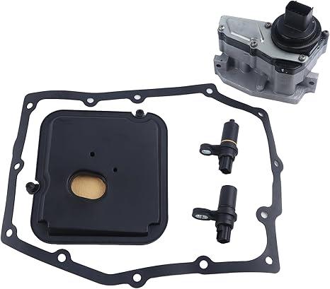 LONGKEES 42RLE Transmission Shift Solenoid Block Pack Kit Compatible With 2006-2010 Ram 1500 Charger 2005-2010 300 2003-2011 Wrangler 04800171AA 68059549AA 5143151AA