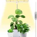 FOXGARDEN Grow Light, Full Spectrum LED Grow Lamp, Plant Lights for IndoorAuto Timer 4/8/12H, 4 Dimmable, Height Adjustable 8.5"-24", Growing Lights (In Soil)