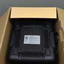 Nutrichef Electric Air Fryer Large 6.3 Quart Capacity | 12-1 Preset Cooking Functions | Includes Tenderizing Function | Digital Display | Transparent Window For Best Cooking Results | Black