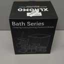 Bathroom Accessories Set - Gorgeous Bathroom Set, 10PC Sage Green Bathroom Accessory Set, Toilet Brush, Trash Can & Soap Dispenser