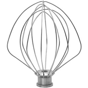 KITCHPOWERR KN256WW 6-Wire Whip Attachment for KitchenAid 6 Quart Bowl-Lift Stand Mixer Accessory Replacement, Egg Cream Stirrer, Cakes Mayonnaise Stainless Steel Whisk