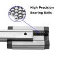 Linear Rail Guide MGN9H 300mm Length Miniature Linear Sliding Guideway with 1PCS Stainless Steel Carriage Block for CNC Machine and 3D Printer