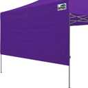 Eurmax USA 10ft Instant Canopy SunWall Canopy Tent Sidewall for Pop Up Canopy Tent,1 Pack Removable Sidewall Only(Purple)