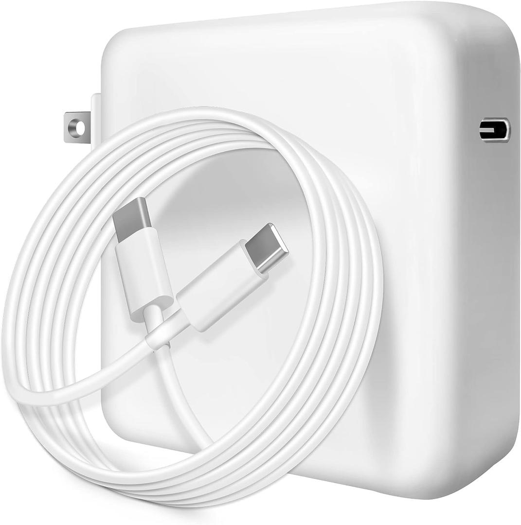 Mac Book Pro Charger - 118W Fast Charger Compatible with Mac Book/Pro/Air 13/14/15/16 Inch M1 M2 M3 2016-2023 USB-C Fast Charger for IPad Pro/All USB C Device,Include Charge Cable(7.2ft/2m)
