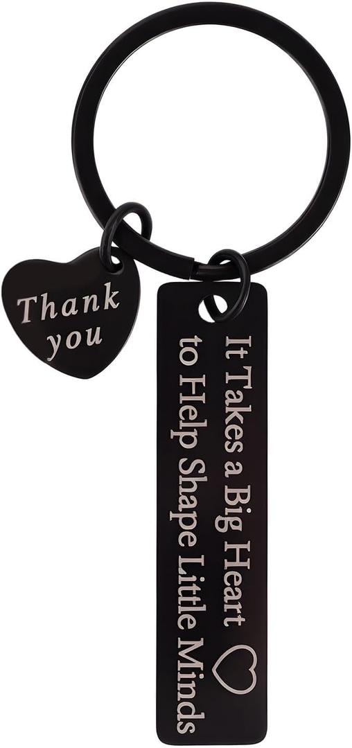 Penitue Father's Day Keychain, Stainless Steel Dad Gifts Daddy Birthday Key Chain for Dad Father Husband Christmas