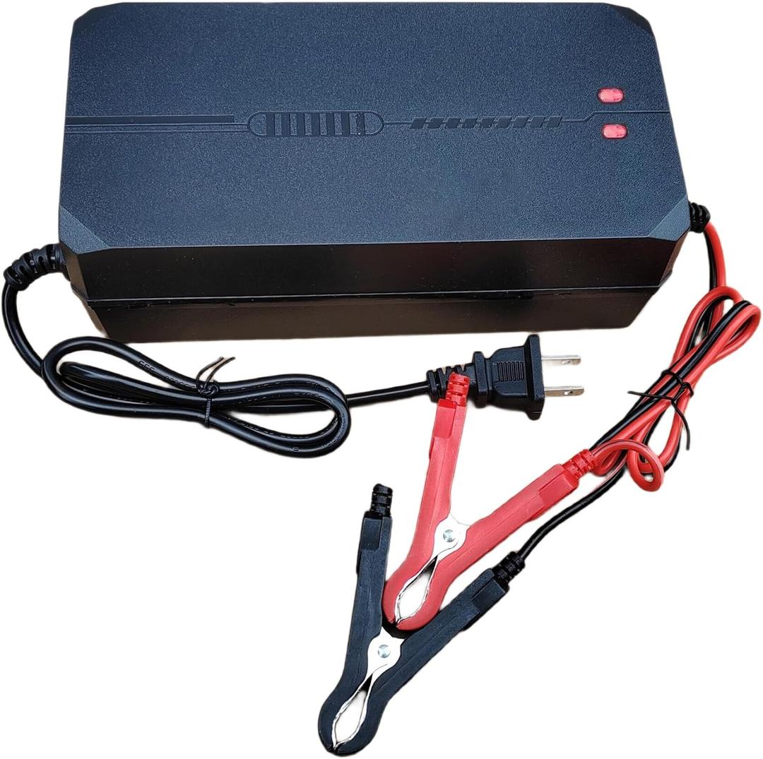 36v 10A Lead Acid Battery Charger for Golf cart RV Output 44.4 Volts Max