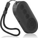 Wireless Camera Remote Control with Zoom in/Out for Android & iPhone, Versatile Shutter with Front/Rear Camera Switch, Vlogging Accessories Remote for TikTok Video & Photo, Black