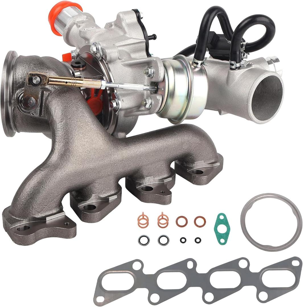 PAROD Complete Turbocharger with Gasket Kit Fit for 2013-2019 Buick Encore, 2011-2016 Chevy Cruze, 2016 Cruze Limited, 2012-2019 Sonic, 2013-2018 Trax 1.4L L4 Replace# 55565353 667-203
