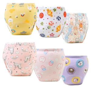 Upairy Training Pants Potty Training Underwear for Boys Girls,Toddler Potty Pants for 2T-6T,Soft Absorbent & Leak-Proof with Characters, 100% Cotton Washable (6pcs, Small)