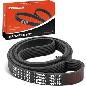 A-Premium 72.17 Inch 56992R40A01 Engine Serpentine Drive Belt Compatible with Honda Accord 2008 2009 2010 2011 2012, L4 2.4L, Gas Only