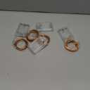 Ariceleo 4 Pack 16.4ft Battery Operated String Lights with Timer, Warm White with Synchronized Twinkle Mode, Fairy Lights Battery Powered, 50 LEDs, Idea for Christmas Bedroom Party Wedding