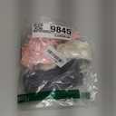 3 PCS Large Bow Hair Claw Clips Satin Bow Claw Clip for Women Girl with Long Thick Hair 5.9 inch Elegant Hair Ribbon Design for all types Big (Black+White+Pink)