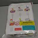 Winlyn 24 Sets Halloween Crafts Fall Pumpkin Crafts DIY Unfinished Paintable Wooden Pumpkin Wind Chimes Ornaments Craft Kits for Kids Classroom Activities Art Project Halloween Decoration Party Favors