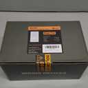 BESTTEN 20 Pack Single Pole Decorator Wall Light Switch with Wallplate, 15A 120/277V, On/Off Rocker Paddle Interrupter, UL Listed, White