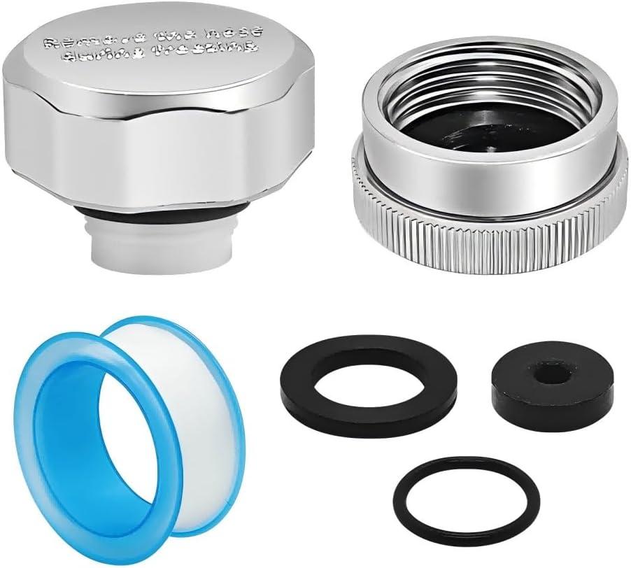 1PCS Vacuum Breaker Replacement Kit (Fine Thread), ASSE 1019-A Vacuum Breaker Repair Kit, Anti siphon Valve Repair kit, utdoor Faucet Repair kit with 3/4" GHT Garden Hose End Cap