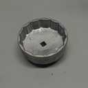 74mm 14 flutes Heavy Duty Oil Filter Wrench, Oil Filter Removal Tool Compatible with Volkswagen, Mercedes Benz, VW, Audi, Porsche, Mazda, Sprinter, Select Mobil1, Bosch and Mahle