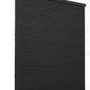 Joydeco Cellular Shades Blackout, Black Honeycomb Blinds for Windows Cordless, Free-Stop Cordless Shades for Windows Bedroom, Office, Living Room, Kitchen (48" W x 72" H) (48" W x 72" H Ready Made)