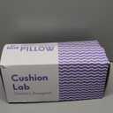 C CUSHION LAB Deep Sleep Pillow, Patented Ergonomic Contour Design for Side & Back Sleepers, Orthopedic Cervical Shape Gently Cradles Head & Provides Neck Support & Shoulder Pain Relief - Calm Grey