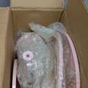 HBlife 3-PCS Pink Cake Stand Set (8"/10"/12" Plate) for 6-10 Inch Cakes, Perfect Dessert Table Display Set, Cupcake&Cake Stands for Party, Wedding, Birthday, Baby Shower, Anniversary (Metal)