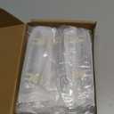 Haliwu 10 Pack Black and Gold Cabinet Pulls, 3 inch Kitchen Cabinet Handles, Square Dresser Drawer Hardware (Hole Center Spacing76mm (3 inch))