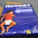 Huggies Size 4 Overnites Baby Diapers: Overnight Diapers, Size 4 (22-37 lbs), 116 Ct (2 Packs of 58)