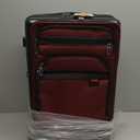 KROSER Hardside Expandable Carry On Luggage 22x14x9 Airline Approved With Front Business Pockets, 20 Inch Suitcases with Wheels, Carry on Suitcase with TSA Lock & USB Port, Black-Dark Red