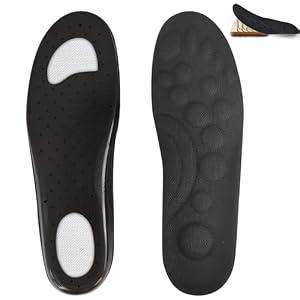 Outdoor Site Damping Pads Anti-Puncture Insole — Stab-Resistant Safety Shoe Insert for Work Boots, Protective Footwear, Lightweight & Flexible(Man4-5)