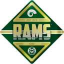 Rico Industries NCAA Standard Metal Sign 16.5" x 16.5" Home Dcor - Bedroom - Office - Man Cave