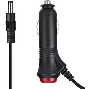 DC 5.5x2.1mm Car Charger 12V 12-Volt 24V 24-Volt Cigarette Lighter Power Supply Adapter Charger Cable with Switch Button for Car Truck Bus RV