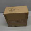 TIAZFCA 10 Inch Modern Ceiling Light, 24W LED Dimmable Ceiling Light with Remote Control, 3000-6000K Color Temperature Adjustable, Black Small Chandelier for Bedroom, Entryway, Hallway, Kitchen