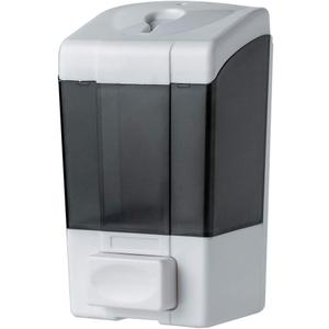 Adhesive Mounted Soap Dispenser 500ML, Large Capacity, Wall Mounted, Gray