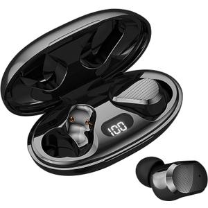 Echolabs Wireless EarbudsEcho 2025 Edition Audio Earbuds with Bluetooth 5.2Mini Binaural Sports Waterproof Headset (Black)