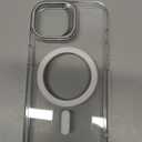 ESR for iPhone 15 Case, Compatible with MagSafe, Built-in Stash Stand Clear Phone Case for iPhone 15, Military-Grade Protection, Magnetic Phone Case, Scratch-Resistant Back Cover,Classic Series,Clear