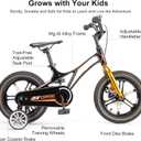 CXWXC Kids Bike 14 16 18 Inch Children Bicycle for Boys Girls Age 3-9 Years