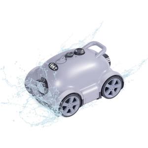 Cordless Robotic Pool Cleaner,Automatic Pool Vacuum Robot for In-Ground/Above Ground Pools,150 Min Runtime, IPX8 Waterproof, 2200 Sq Ft Coverage (Grey) (Gray)