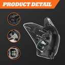 Tail Light Assembly Right Compatible with Forester 2017-2018 Rear Tail Lamp Passenger Side 84912SG141 SU2819109 (Right)